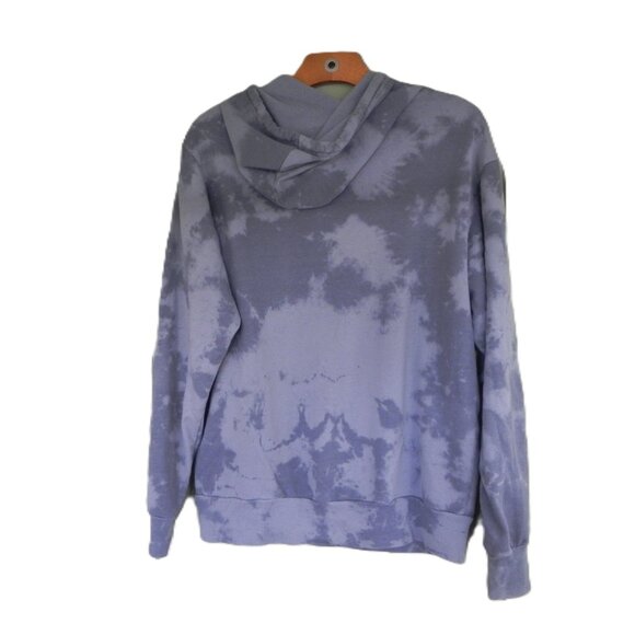 NASA Blue Tie-Dye Hoodie Sweatshirt Mad Engine Men's Unisex Size Small Space - Picture 7 of 8